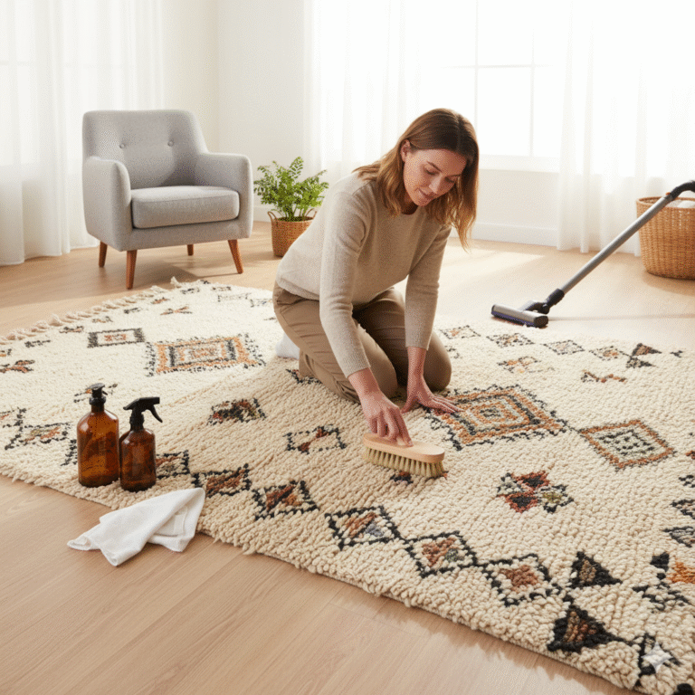 caring for your handwoven rug